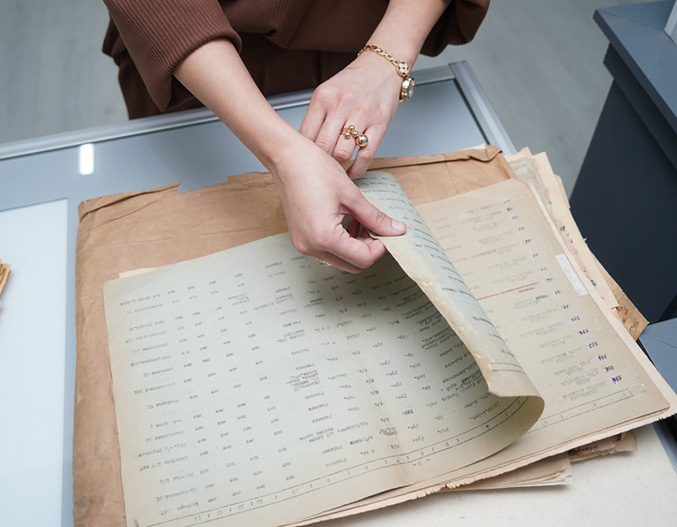 Reconstitution d’archives